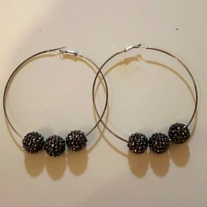 Hoop earrings